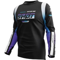 Shot Racing Gear Jersey 2026 Devo Block Purple 