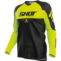 Shot Racing Gear Jersey 2026 Draw Private Neon Yellow 