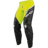 Shot Racing Gear Pants 2026 Draw Daytona Neon Yellow Kids 