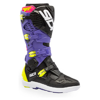 Sidi Boots Crossfire 3 SRS Violet Black Fluo Yellow