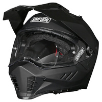 Simpson Helmet Xcursion Matt Black