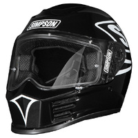 Simpson Helmet Speed 12 O`Clock Black