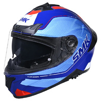 SMK Helmet Typhoon 06 Mystic Gl553 Blue Red