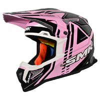 SMK Helmet Allterra X-Sprint GL921 Pink Black White