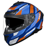 SMK Helmet Typhoon 06 Sparko MA557 Matt Blue Orange