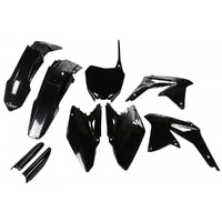 UFO Complete Plastic Kit for Suzuki RMZ450 2008-2017 Black 