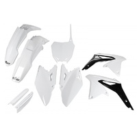 UFO Complete Plastic Kit for Suzuki RMZ 450 2008-2017 White 
