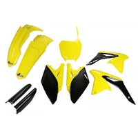UFO Complete Plastic Kit for Suzuki RMZ 250 2010-2018 SUKIT411FE999