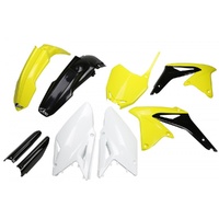 UFO Complete Plastic Kit for Suzuki RMZ 450 2008-2017 SUKIT414FE999