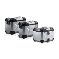 SW Motech Adv Luggage Set for Triumph 1200 TIGER GT PRO 2022-2024 Silver
