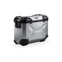 SW Motech Trax ADV M Side Case Aluminum 37L Left Silver 