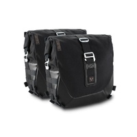 SW Legend Gear Side Bag Sys LC Black Ed Moto Guzzi V7 III Anniversario 2019-2020