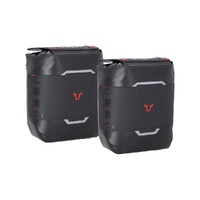 SW Motech Sidebag WP Sys V-LOC 16/16 for Triumph Bonneville T120 Black 2018-2020