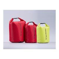 SW Motech Drypack Storage Bag Set 4/8/13L Yellow/Red Waterproof Roll Closure 