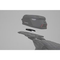 SW Motech Pro Tank Ring For Street-Rack Black For Pro Tank Bags Without Plate 