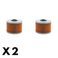 2 Pack Twin Air - Oil Filter for Honda CBX250F 1985-1988