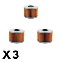 3 Pack Twin Air - Oil Filter for Honda XR250L ELECTRIC START 2002-2007