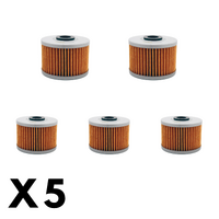 5 Pack Twin Air - Oil Filter for Honda CBR250R ABS 2011-2013