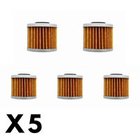 5 Pack Twin Air - Oil Filter for Honda CRF450X 2005-2017