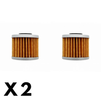 2 Pack Twin Air - Oil Filter for Kawasaki BR250 1986-1988