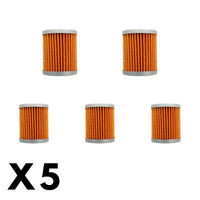 5 Pack Twin Air - Oil Filter for Kawasaki KLX125 2003-2006