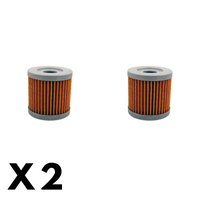 2 Pack Twin Air - Oil Filter for Kawasaki KFX400 QUAD 2003-2006