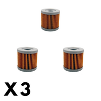 3 Pack Twin Air - Oil Filter for Arctic Cat 400 DVX 2004-2008