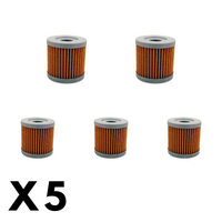 5 Pack Twin Air - Oil Filter for Kawasaki KFX400 QUAD 2003-2006