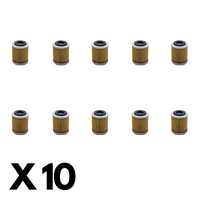 10 Pack Twin Air - Oil Filter for Yamaha YFM350FW BIG BEAR 4X4 1987-1999