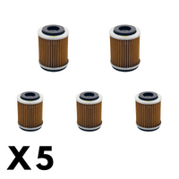 5 Pack Twin Air - Oil Filter for Yamaha BW200 1985-1990