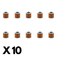 10 Pack Twin Air - Oil Filter for Yamaha XT250 2 VALVE 1980-1991