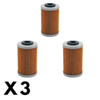 3 Pack Twin Air - Oil Filter for Husaberg FX470 2001-2002