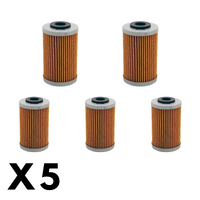 5 Pack Twin Air - Oil Filter for KTM 660 SMR FACTORY REPLICA 2003 (1st Filter)