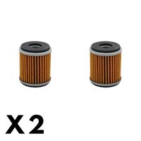 2 Pack Twin Air - Oil Filter for Yamaha XT250 2009-2021