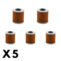 5 Pack Twin Air - Oil Filter for Suzuki RM-Z250 2004-2025