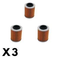 3 Pack Twin Air - Oil Filter for Can Am COMMANDER 1000 LTD 2014-2020