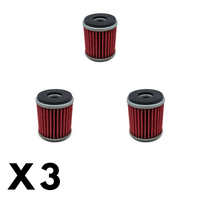 3 Pack Twin Air - Oil Filter for Yamaha WR450F 2003-2008