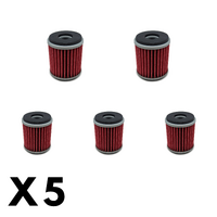 5 Pack Twin Air - Oil Filter for Yamaha WR250R 2008
