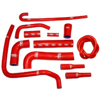 Samco Radiator Hose Kit for MV Agusta F4 1000 2001-2009 >Red