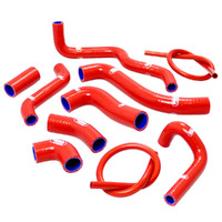 Samco Radiator Hose Kit for Aprilia RSV 1000 Mille 1998-2003 >Red