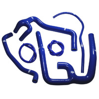 Samco Radiator Hose Kit for Aprilia RSV 1000 R 2004-2008 >Blue (Thermo Bypass)