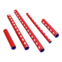 Samco Radiator Hose Kit for Aprilia SXV 450 2006-2011 >Red