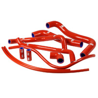 Samco Radiator Hose Kit for Aprilia RSV 1000 Tuono R 2006-2010 >Red
