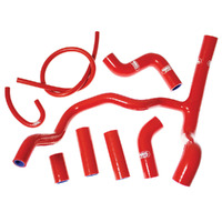 Samco Radiator Hose Kit for Aprilia V4 1000 Tuono 2011-2015 >Red