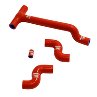 Samco Radiator Hose Kit for Beta 390 RR 4T 2020-2023 >Red