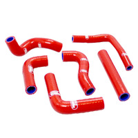 Samco Radiator Hose Kit Red TCSBET-4-R