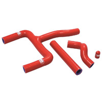 Samco Radiator Hose Kit for Beta 250 RR/Racing 2T 2013-2019 >Red (Thermo Bypass)