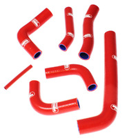 Samco Radiator Hose Kit Red TCSDUC-15-R