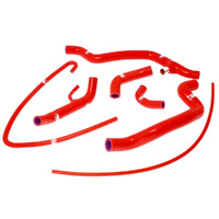 Samco Radiator Hose Kit Red TCSDUC-20-R