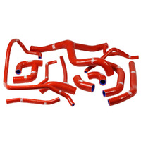 Samco Radiator Hose Kit for Ducati Diavel 2011-2019 >Red
